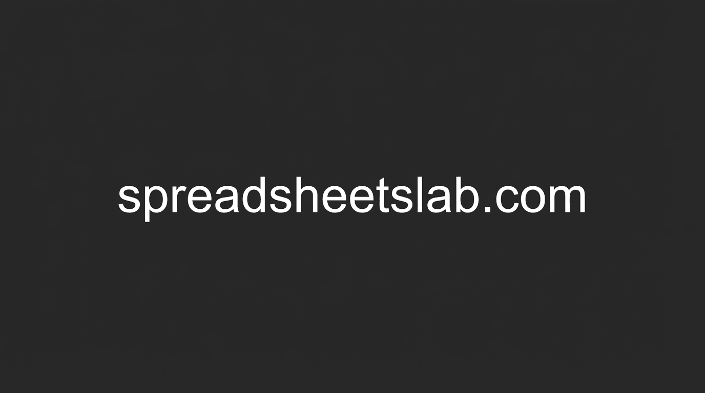 spreadsheetslab.com